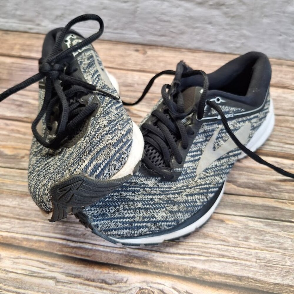 Brooks Launch 5 Running Shoes Blue‎ Knit Womens Size 6.5